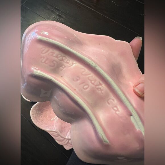 Vtg MCM CALIFORNIA CA Pottery 1940s Belmar Pink Strawberry Lazy Susan Party
Dish - Picture 11 of 16